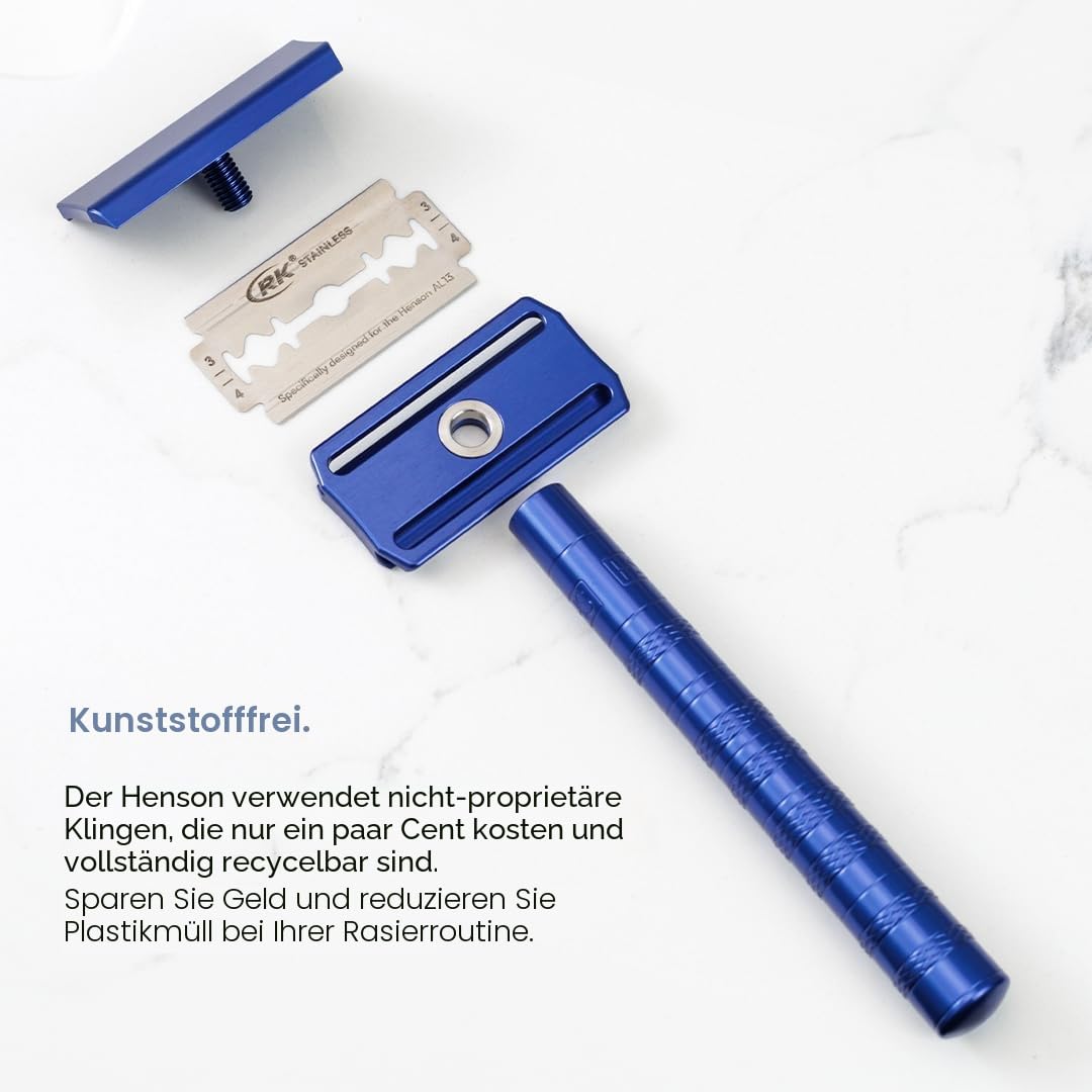 Henson Shaving 2.0 COPPER Mild Aggressive Aluminum Classic Razor