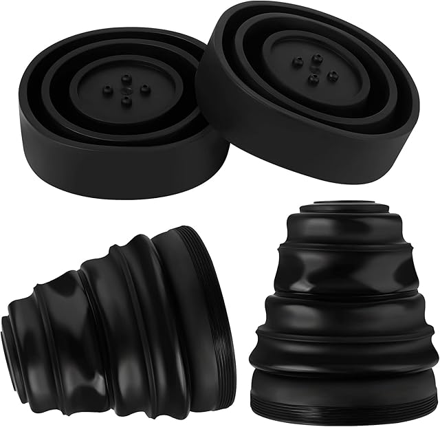 Fumanduo 4Pcs LED Headlight Dust Covers, Rubber Seal Dust Cover Car Headlight Dustproof Housing Shell Cap LED Headlight Replacement Accessories 55mm 70mm 80mm 90mm 100mm, Universal Type-C