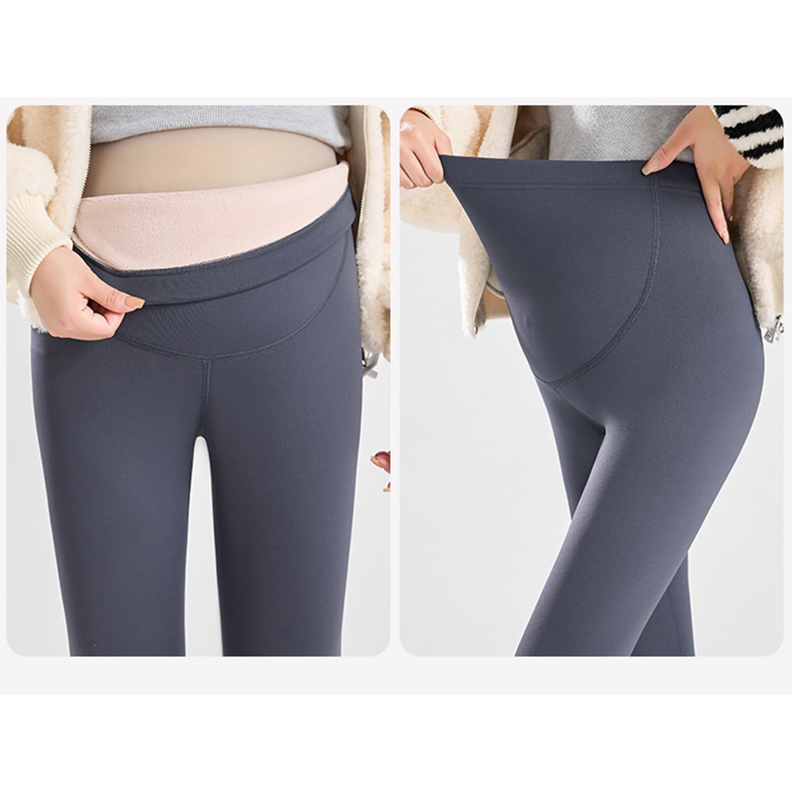 Leggings Premaman Che riducono l ' attrito per Lavoro, Black L