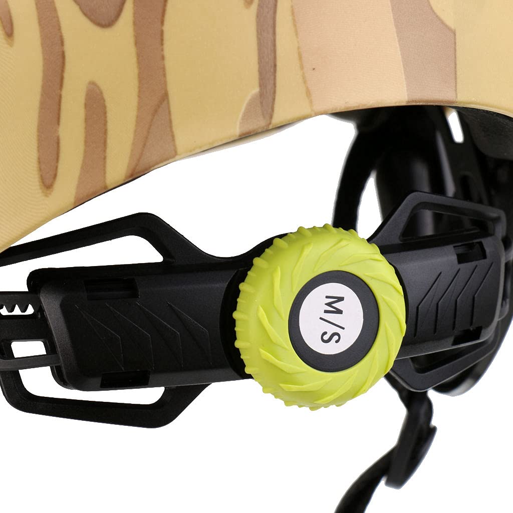 Colcolo Wassersportsicherheit Helm Einstellbare Schutzhaube Kanu Kayak Schützt Kinder Und Erwachsene Gleichermaßen, Armeegrün Camo, M