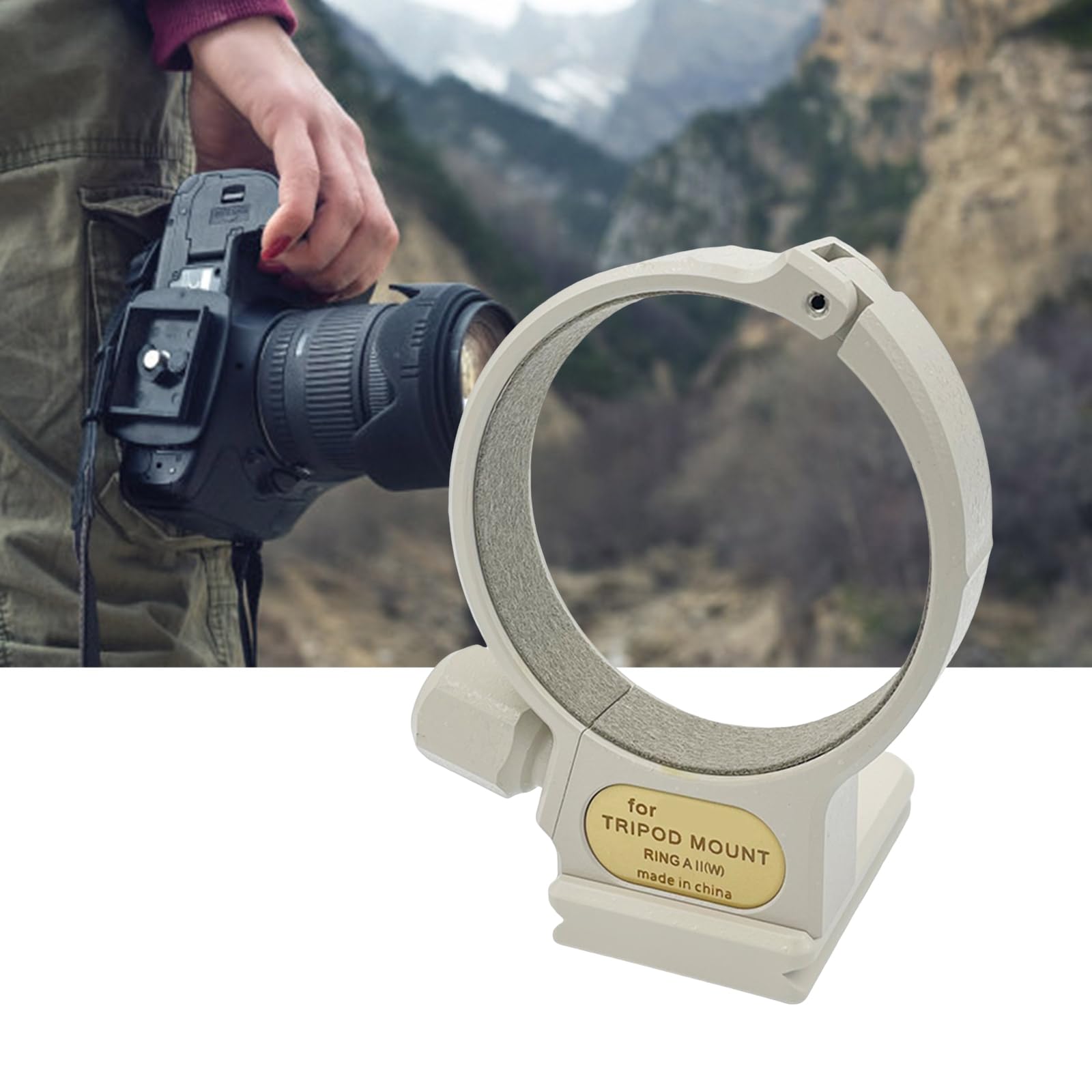 Aluminum Tripod Mount Collar for EF Series Lens Perfectly for Professional Photography Needs