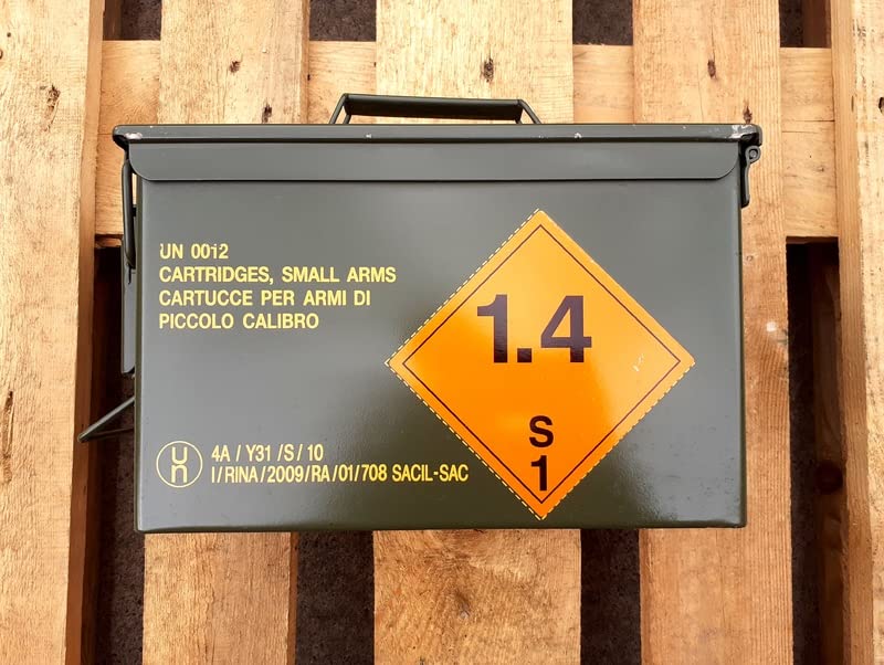 Generico Cassetta Militare Stagna in metallo