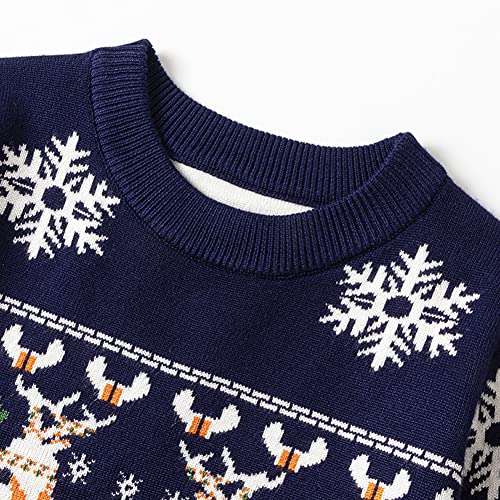 Image of Remimi Kids Christmas Sweater for Toddler Girls Boys Holiday Pullover Top