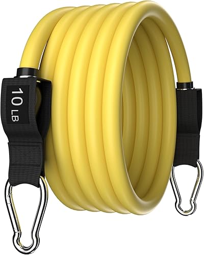 Miniatura 14 de WHATAFIT Resistance Bands Set with Handles - Exercise Bands Home Gym Strength Training Equipment, Includes Door Anchor & Ankle Straps for Full Body