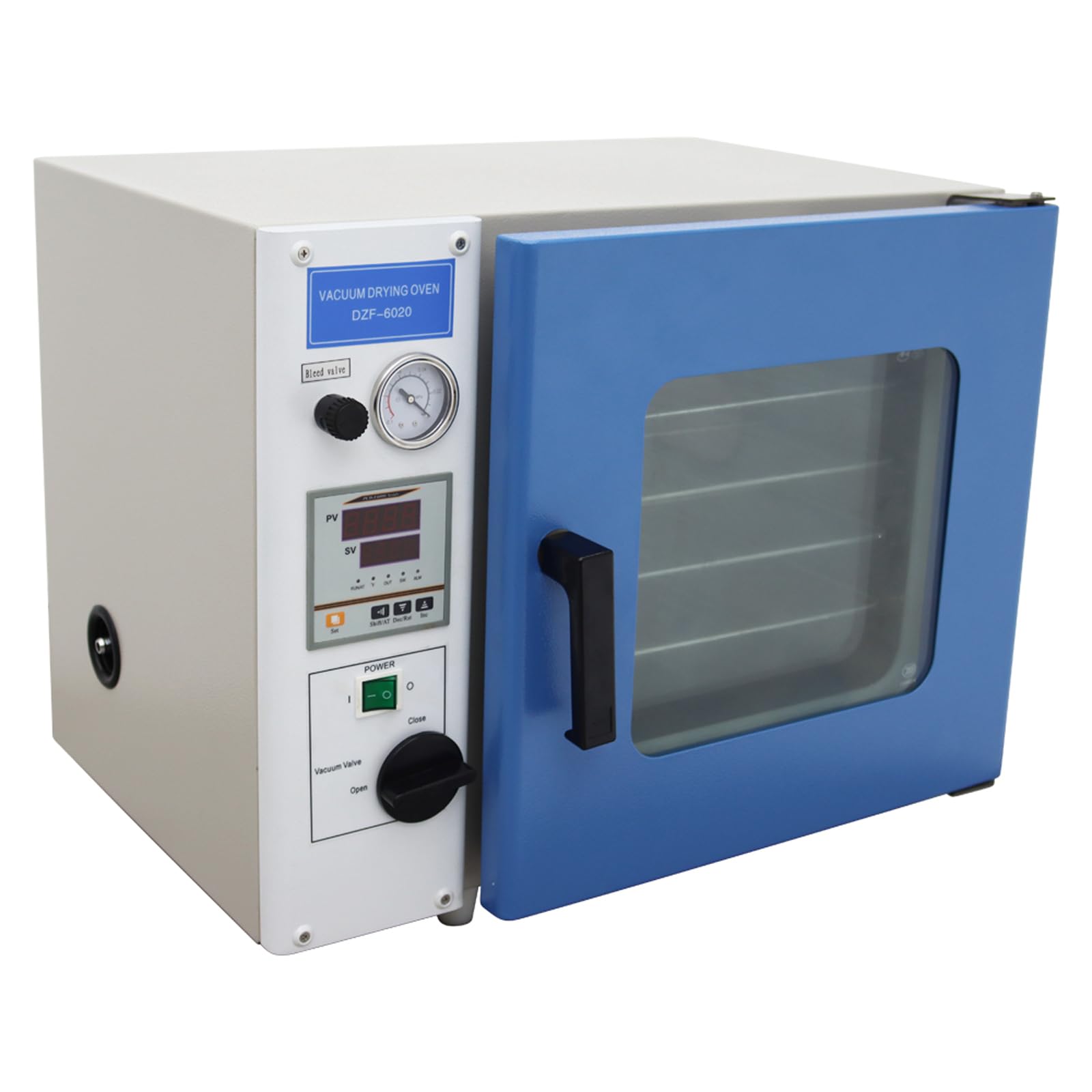 WYDDDARY 0.9 Cu Ft Vacuum Drying Oven 50-250? Temperature Control Vacuum Oven Digital Lab Oven PID Adjustable Output 12