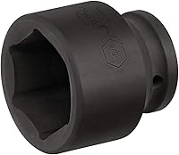 Vista 20 de Jetech Enchufe de impacto estándar de 1 pulgada con accionamiento de 3/4 de pulgada, fabricado con acero de aleación de cromo molibdeno, tratado