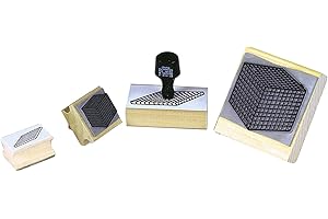 READY 2 LEARN Base 10 Block Stamps - Building Block for Math Ink Roller