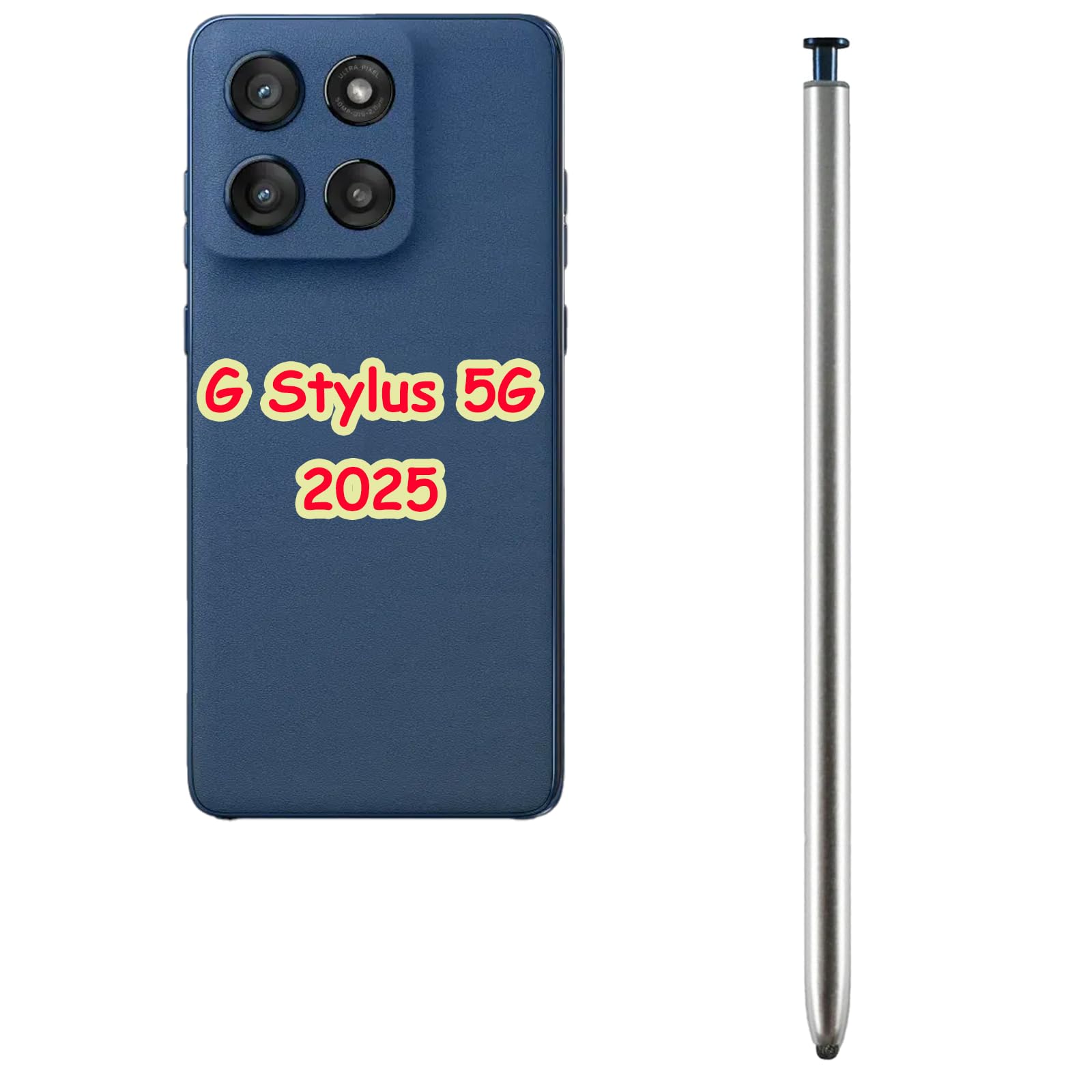 G Stylus 5G 2025 Pen Replacement for Moto G Stylus 5G 2025 Stylus Pen for Motorola Moto G Stylus 5G (2025) XT2517 All Version Touch S Pen(Gibraltar