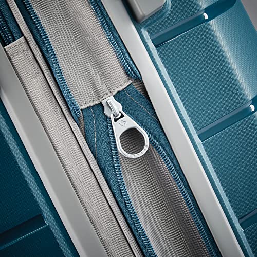 Image of Samsonite Freeform Hardside Expandable with Double Spinner Wheels, Dark Teal, Carry-on Spinner, Freeform Hardside Expandable Luggage With Spinners