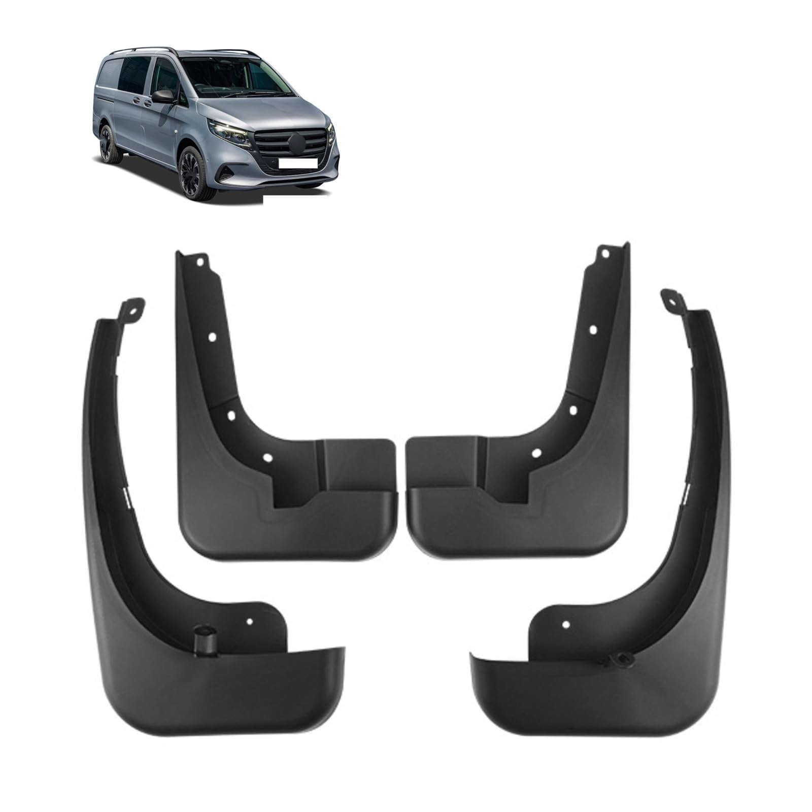 NYSLDSCO Mud Flaps for Mercedes Benz Vito 2024-2025
