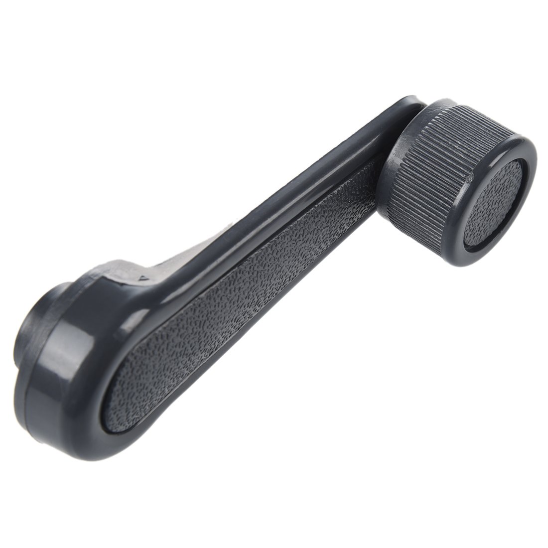 2 x Manovella Maniglia Alzacristalli Universale in Plastica Grigio per Finestra Auto