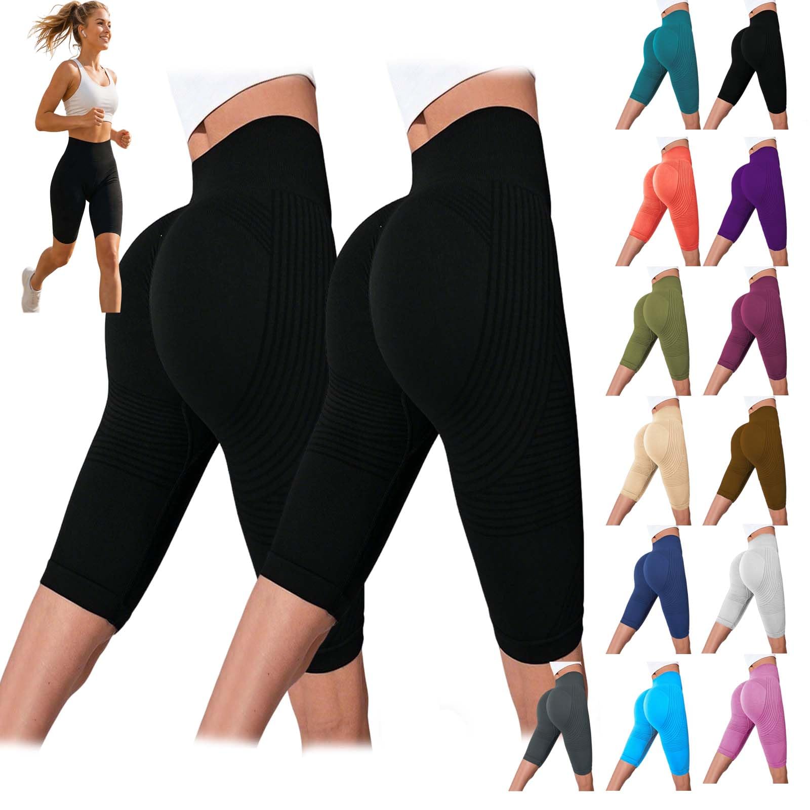 Coreex Celluflex 3D-Kompressionsleggings Kurz (Bis 3XL),Kompressions Radlerhose LipöDem,Anti-Cellulite High Waist Sporthose, füR Alltag, Freizeit und Sport