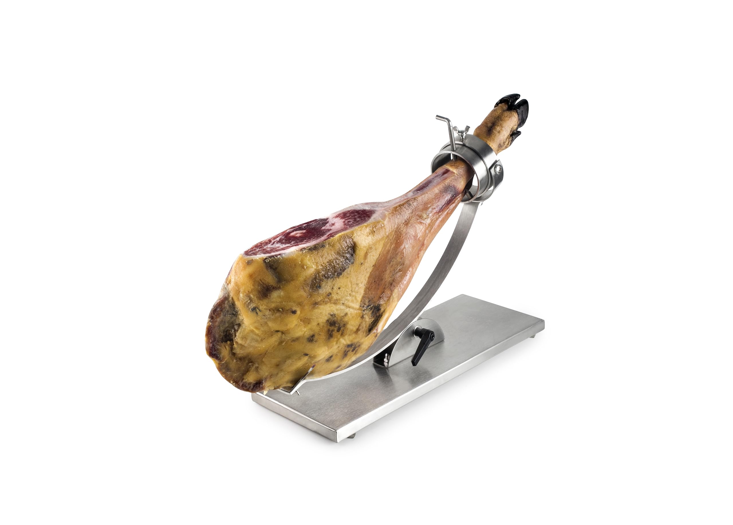IBILI Schwenkbarer Schinkenhalter Pro, Edelstahl, 50 x 18 x 20,5 cm