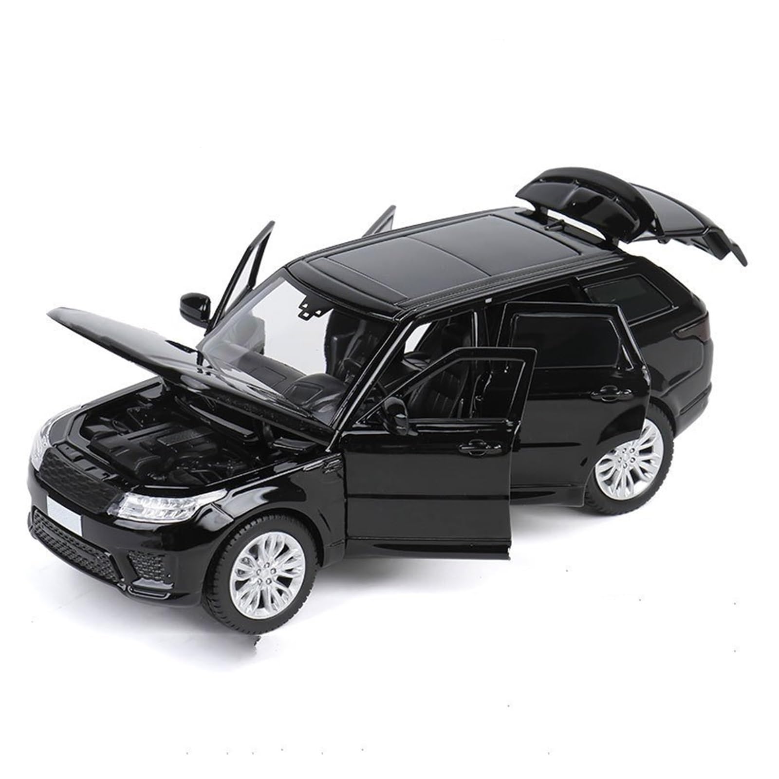 ONAIC Diecast Modello 1:32 Per Land Per Range Per Rover Collezione Di Modellini Di Auto In Lega Metallica Pressofusa Modellino Auto Da Collezione(Nero)