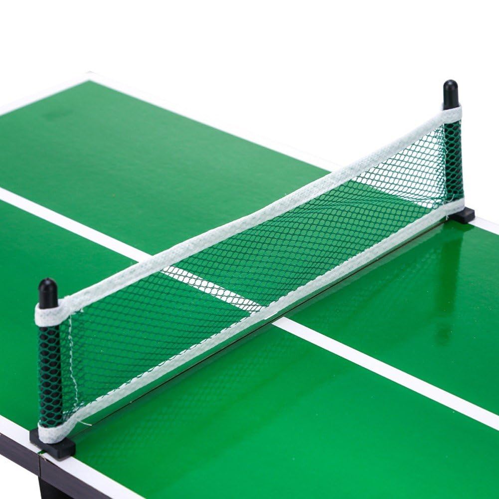 Tavolo Pong Pieghevole Portatile per Interni Ed Esterni, con, 2 Racchette Pong E 1 Pallina, Ideale Come Regalo per Bambini.