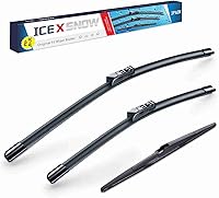 Vista 173 de 28"+20" Limpiaparabrisas frontales para Toyota Sienna 2020 2019 2018 2017 2016 2015 2014 2013 2012 2011 2010 (Juego de 2) Adaptador de gancho J/U