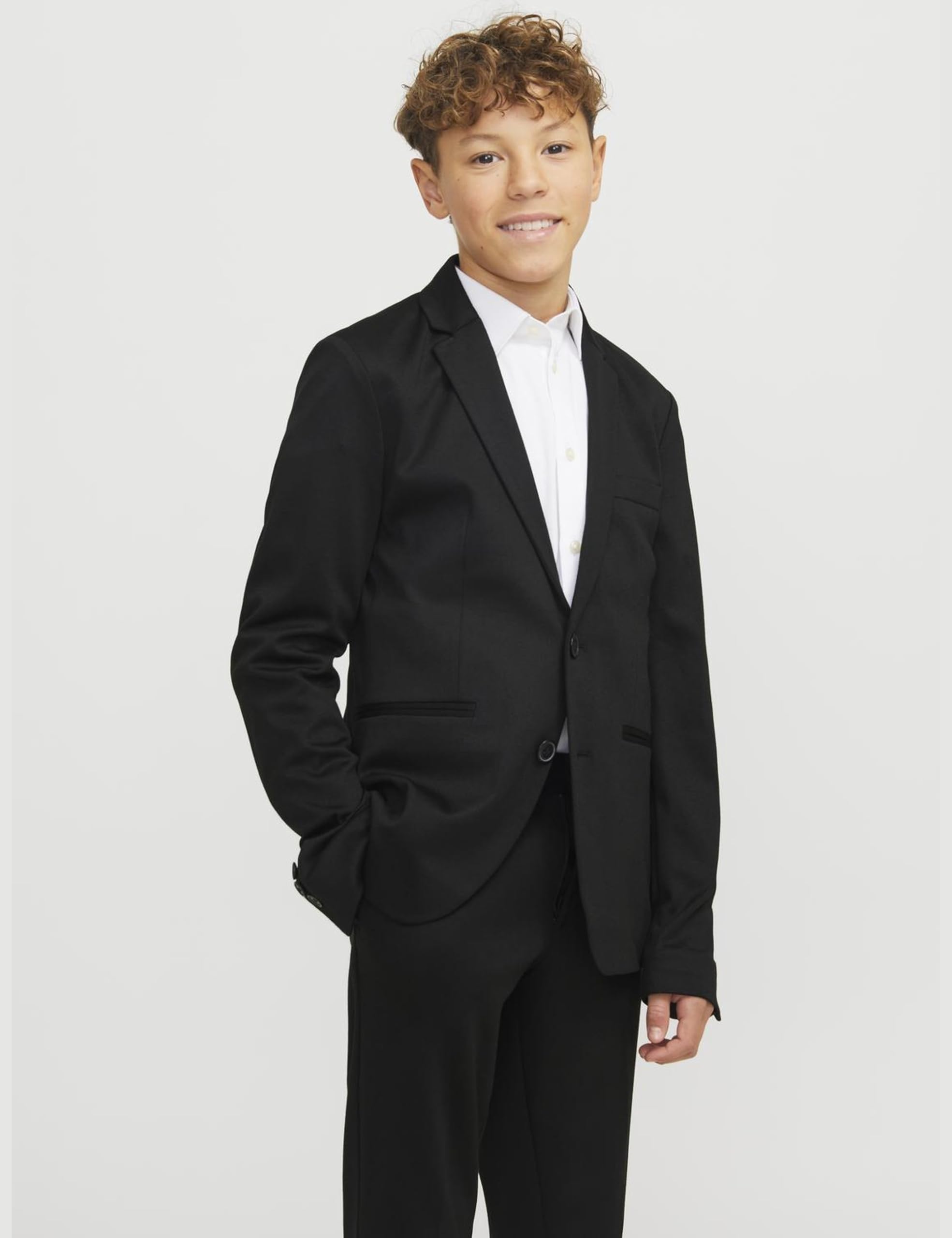 Jack & Jones Jjejaxon Jersey Blazer Noos Jnr Blazer Niños (Pack de 1)