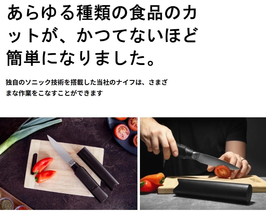 Amazon.co.jp: 超音波ナイフ 充電式 45W 電動 369Sonic Ultrasonic