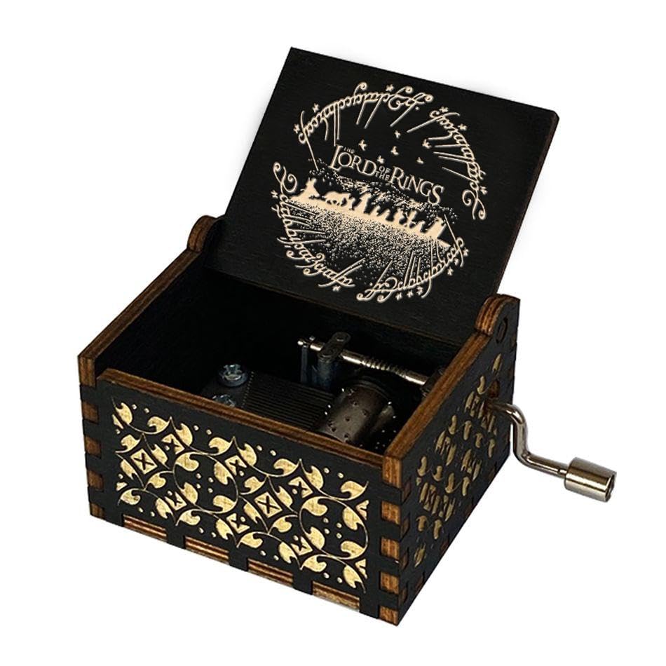 Cuzit Caja de música grabada El Señor de los Anillos, juguete