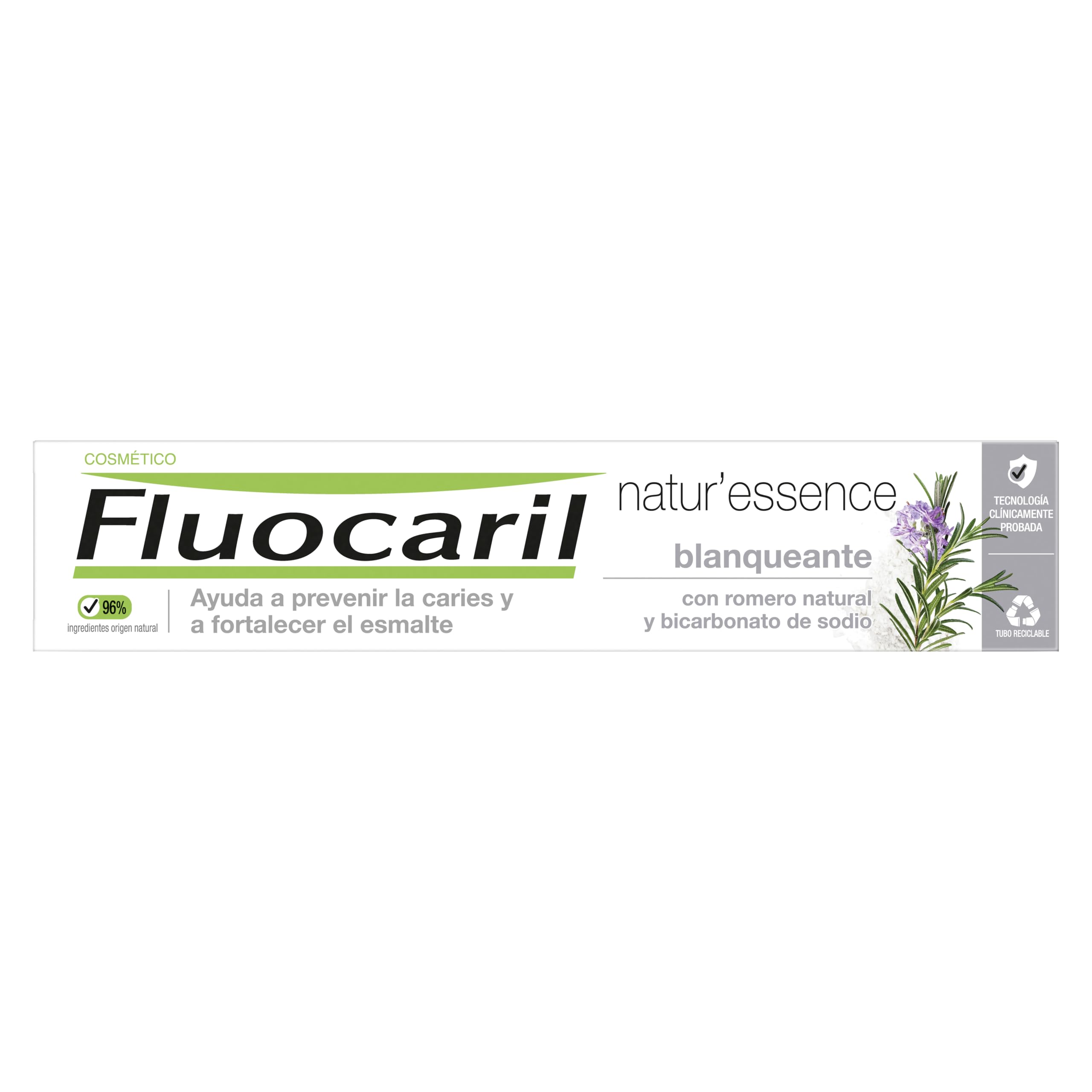 Fluocaril Natur'Essence Bi-Fluorinated Whitening Toothpaste 75ml