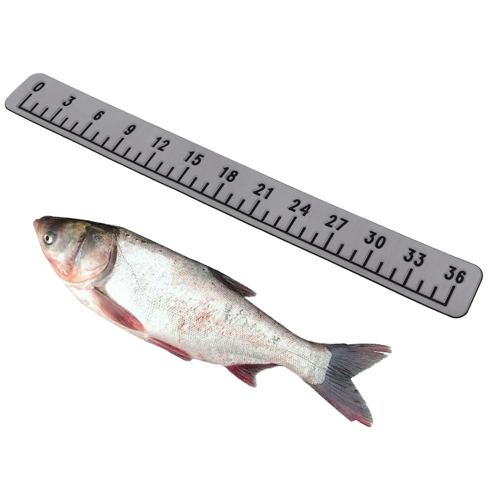 Generisch Miarka do łodzi, 81 cm, pianka EVA, taśma miernicza z samoprzylepnym tyłem, narzędzie pomiarowe do łodzi rybackich i wędkarstwa morskiego, akcesoria do kajaków wędkarskich, dobrze czytelna