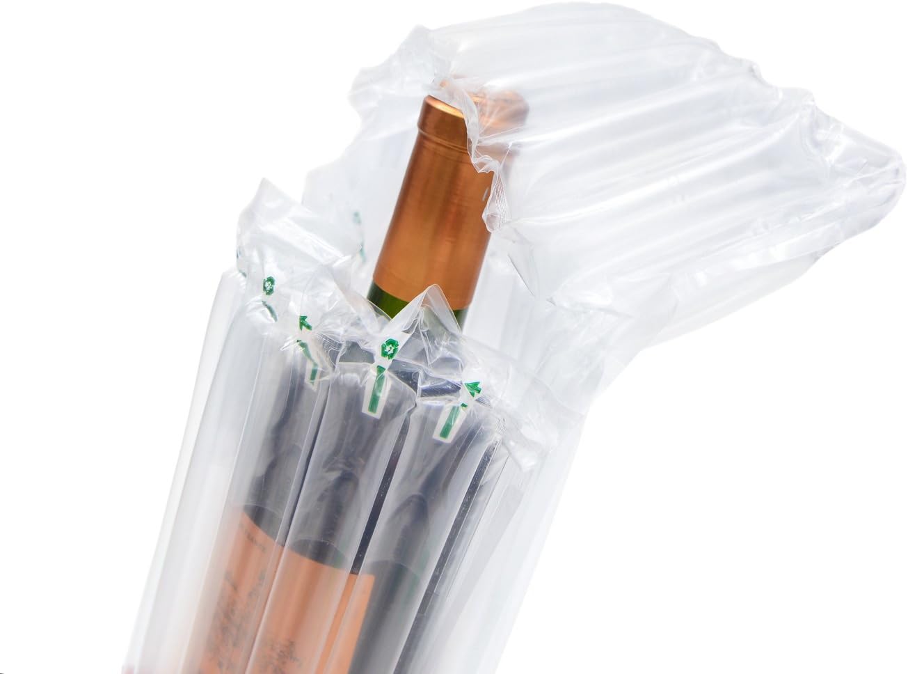 NOVSIX Pack of 20 Wine Protection, Bubble Wrap Wrap Wrap Wine Bottle Bag, Waterproof Bag