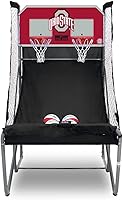 Vista 1 de Pop-A-Shot - Inicio Dual Shot con Ohio State Buckeyes NCAA Gráficos l Sensor puntuación l 16 modos de juego l 7 bolas l Almacenamiento plegable l