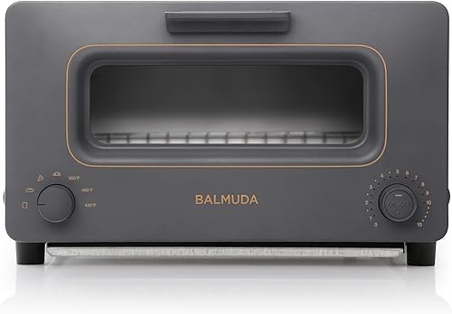 BALMUDA The Toaster  Tostadora de horno de vapor  5 modos de cocción  Pan de sándwich, pan artesanal, pizza, pastelería, horno  Diseño compacto