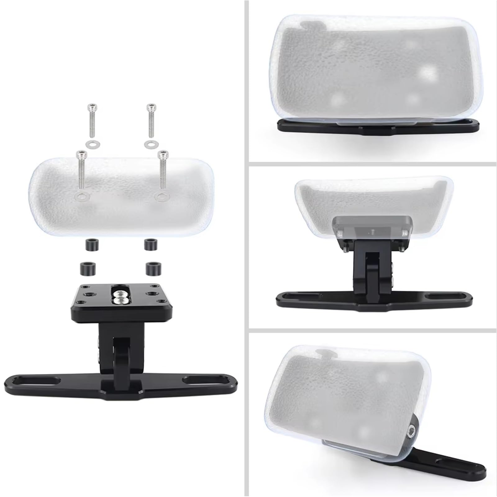 NATWEE Compatibile con Suzuki per Bandit per GSF750 1996 1997 1998 1999 Accessori per Moto Supporto per Telefono Supporto per Piastra di Navigazione GPS Supporto GPS per Moto