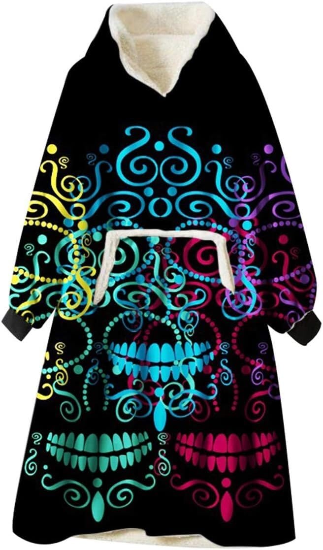 Manta tipo sudadera con capucha el regalo original para hombres y mujeres
