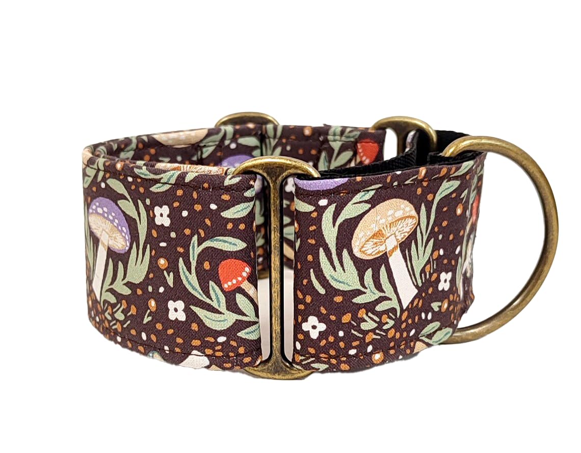 Collar Martingale Para Perro: Enchanted Grove, Hecho a Mano en España por Wakakán