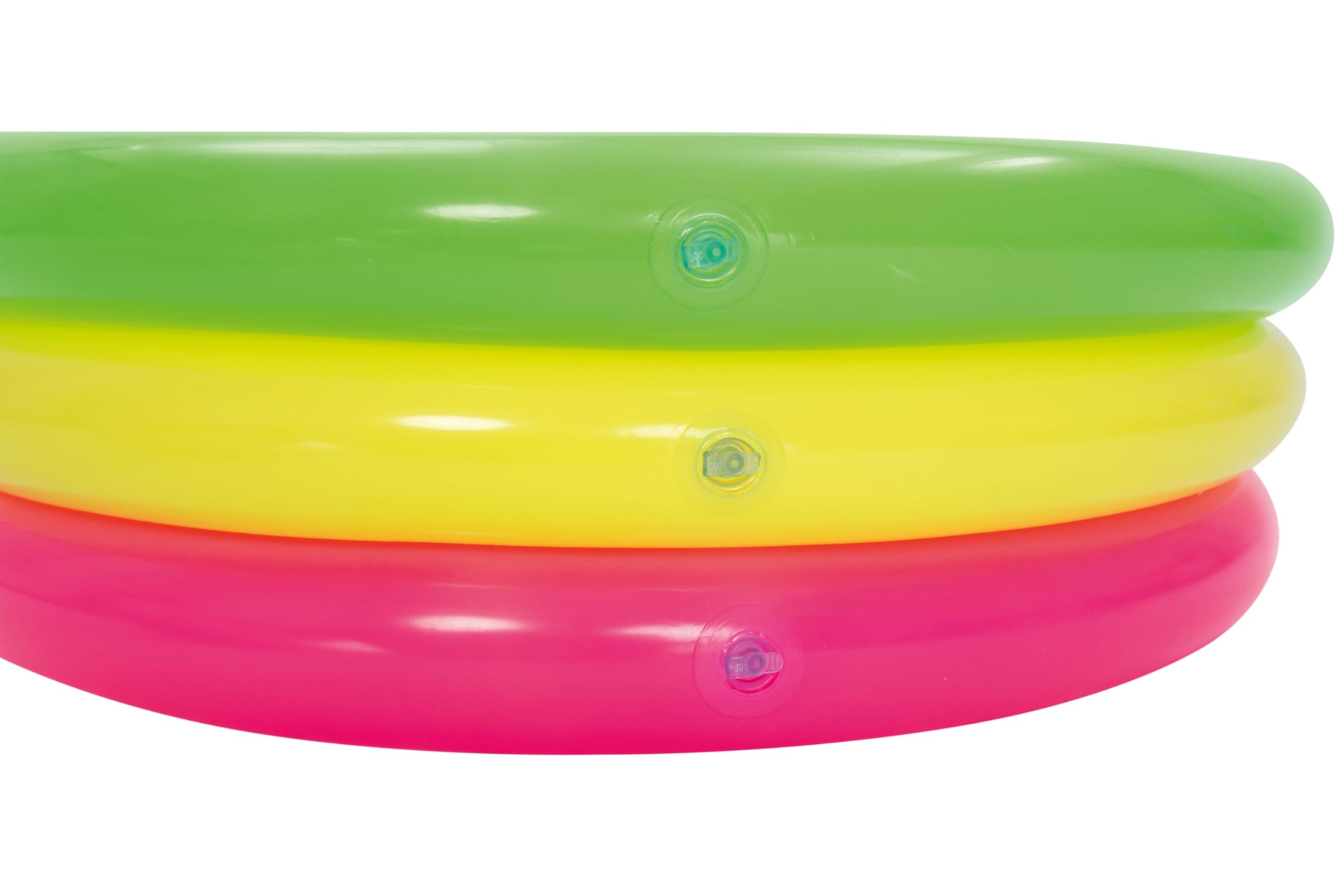 Piscine Gonflable Rainbow Splash 170x53 Cm - 3 Boudins - Pour Enfants Dès 6 Ans - Jeu D'Extérieur