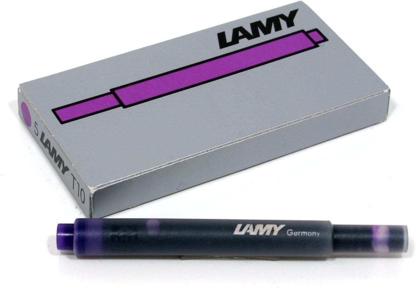 USA Lamy Fountain Pen Boxed Ink Cartridges (5 per pack) Purple