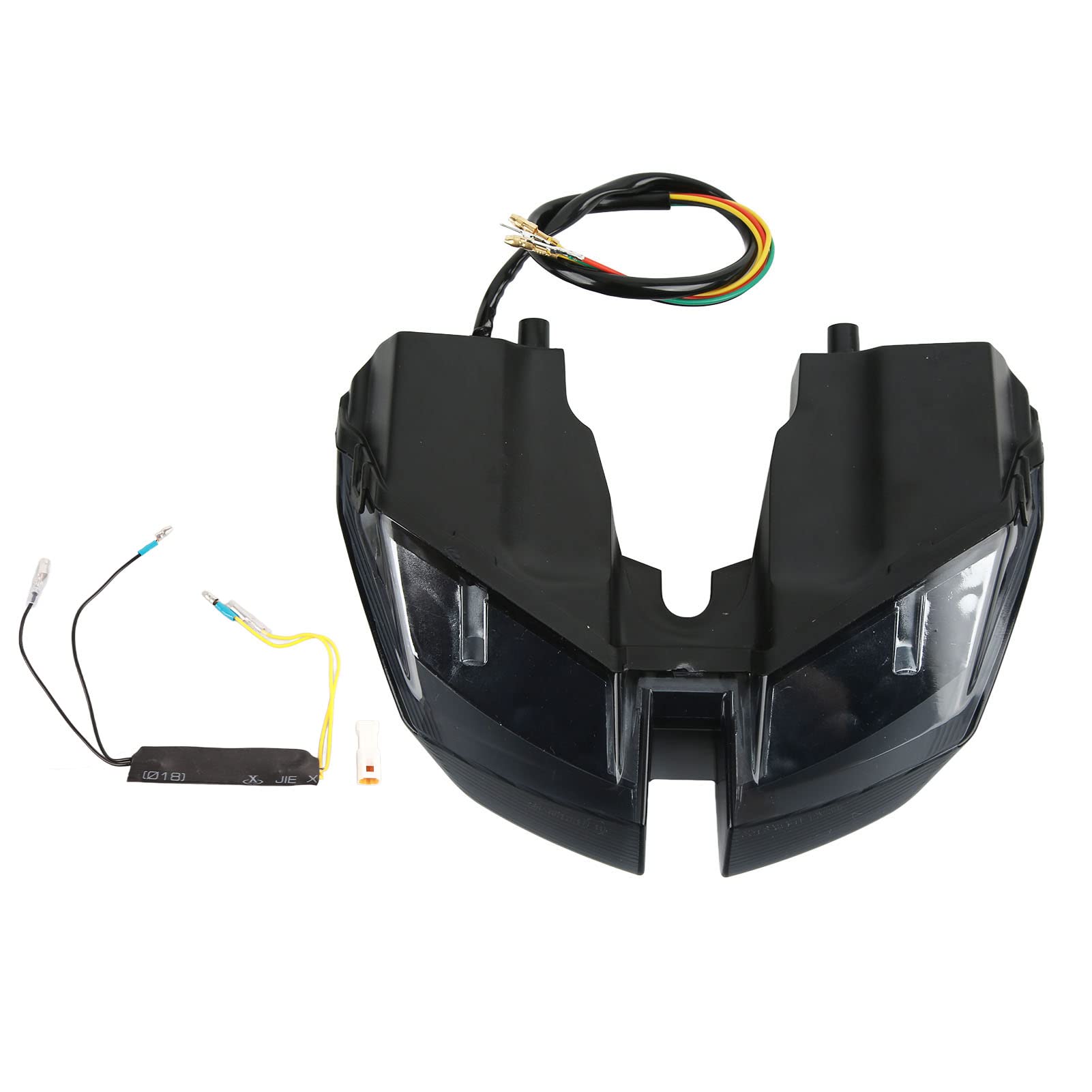 Fanale Posteriore a LED per Moto, Fanali Posteriori KIMISS Lampada di Arresto di Guida del Freno Lente Fumé Sostituzione della Lente in PMMA per HYPERMOTARD 821 939 950 SP 2012‑2021