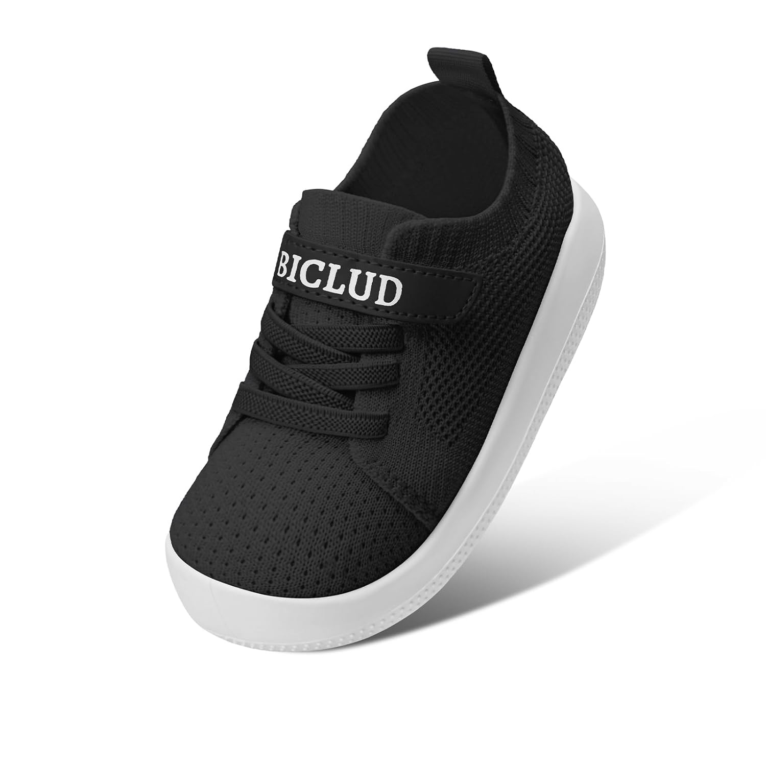 BICLUD Tênis infantil – Tênis de caminhada respirável para meninos e meninas, leve e descalço para bebês