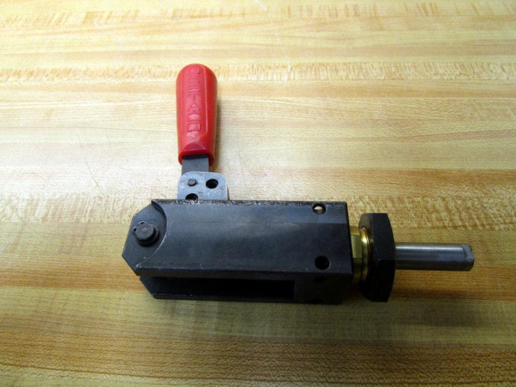 DESTACO 614-M Series 614 Straight Line Action Clamp, 1,200 Ibf Holding Capacity, 1.25" Plunger Travel, 0.69" Plunger Height