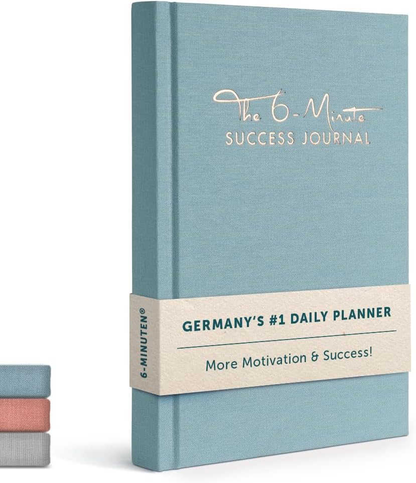 6-Minute Diary – 3-Million-User Gratitude Journal for Women with Prompts – Guided Self Care Journal Based on Positive Psychology – Daily Manifestation Journal for Self-Love & Mindfulness