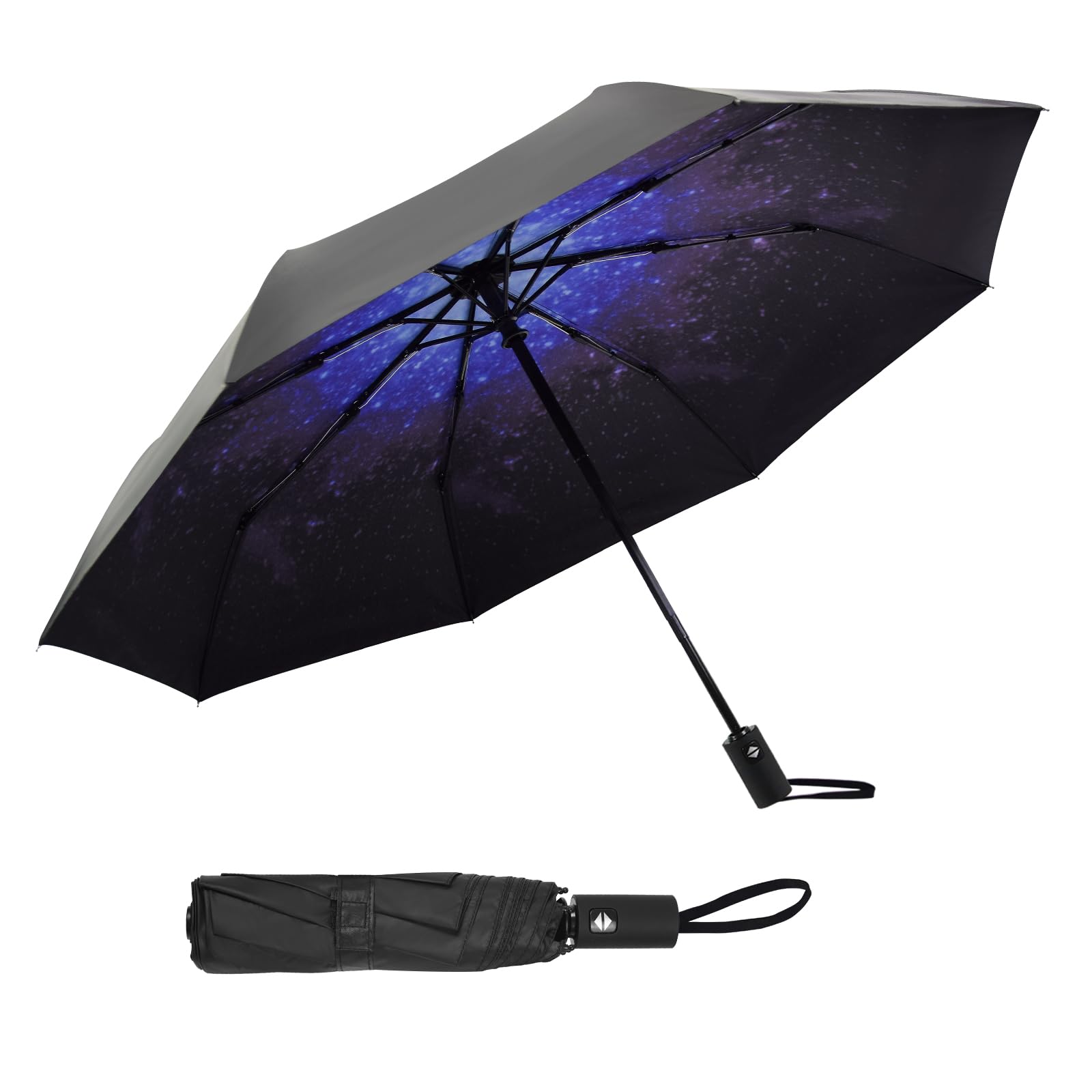 SY COMPACTUmbrella Automatic Travel Waterproof Light Folding Umbrellas Easy Carry for Women and Men