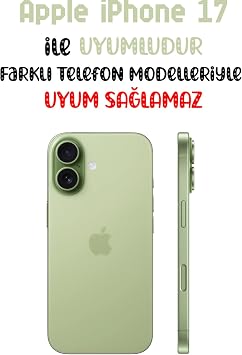 iPhone 17 Uyumlu Kılıf, Çiçek Deseni, Siyah, Yumuşak Silikon, Şok Emici