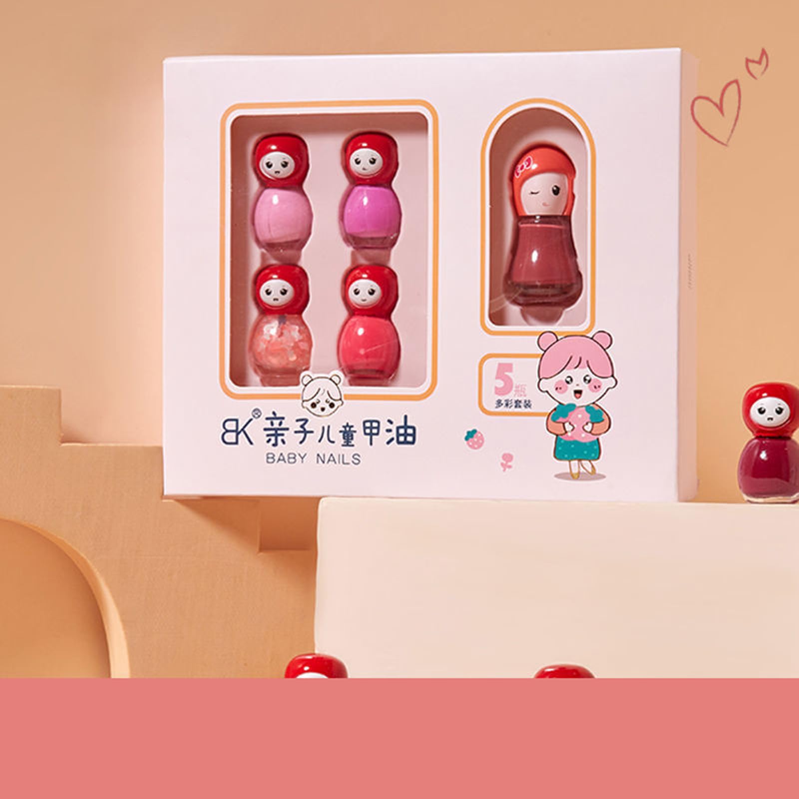 Amazon.co.jp: FUNETO子供用 マニキュア はがせるタイプ 水溶性ネイル