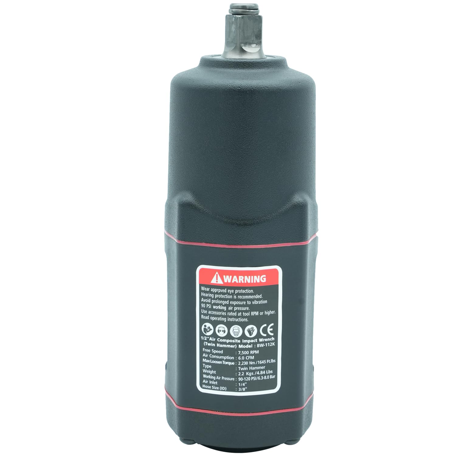 Beswell-BW-112K-1/2" avvitatore a impulsi pneumatico-2230N.M coppia di allentamento massima-2 Anni di Garanzia
