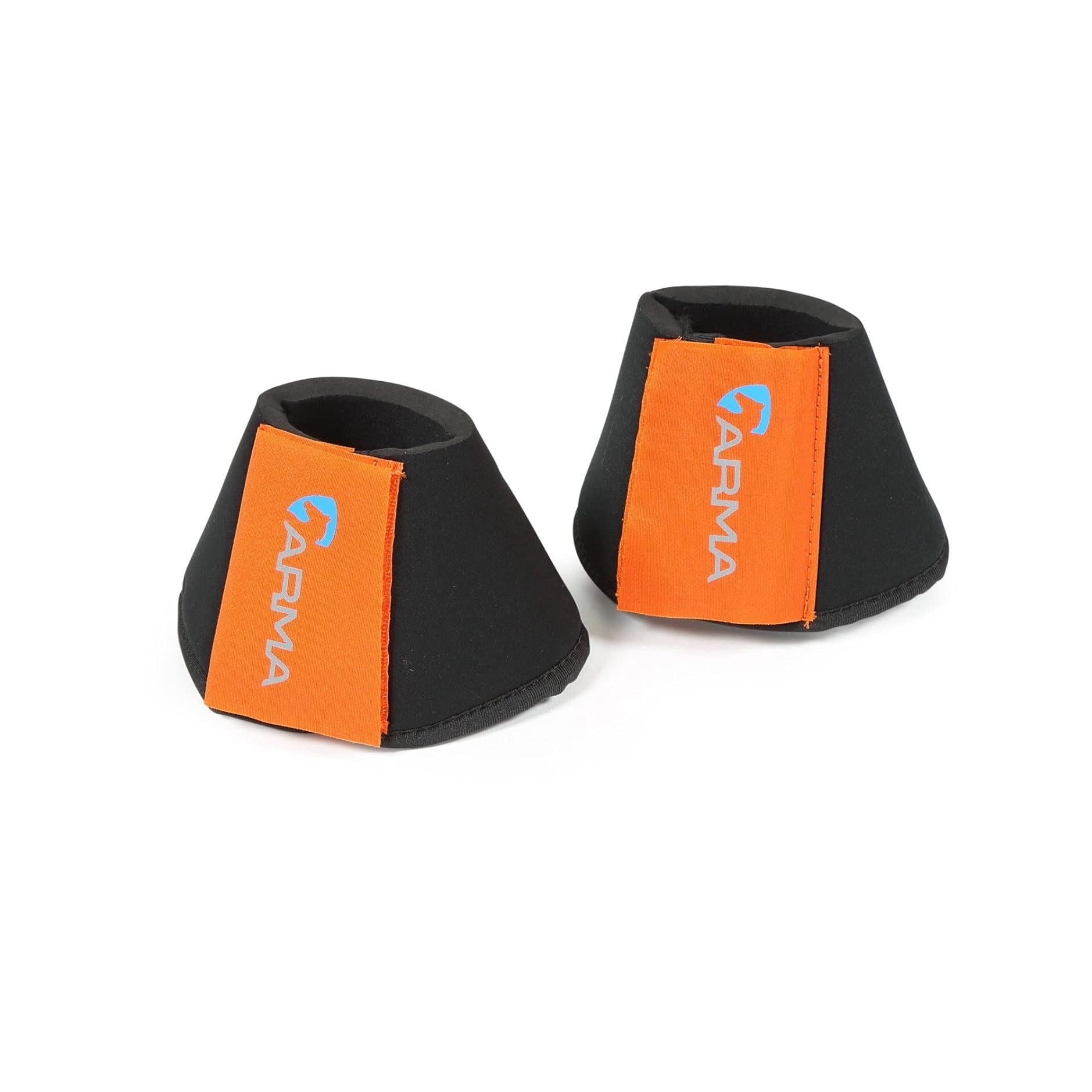 Shires Arma Neoprene Over Reach Boots - Orange Extra Full โ image 1
