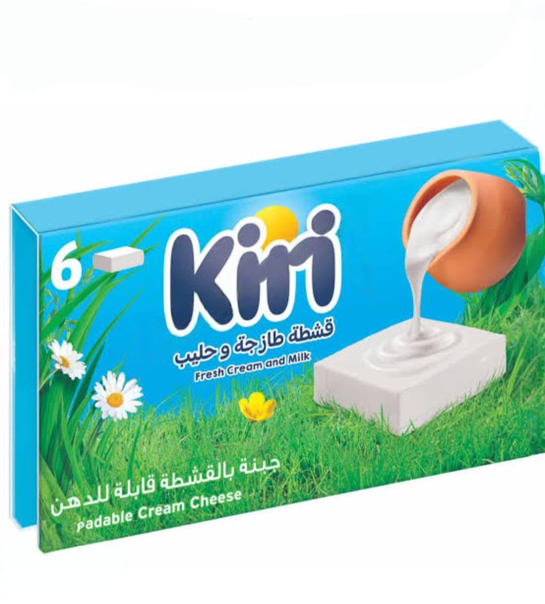 Kiri's Spreadable Cream Cheese Cubes 100g (Pack of 6Cube X 2 = 12Cube) | Fresh Cream & Milk | Rich in Calcium | Smooth & Creamy Cheese Spread for Bread, Sandwich & Snacks-image-20