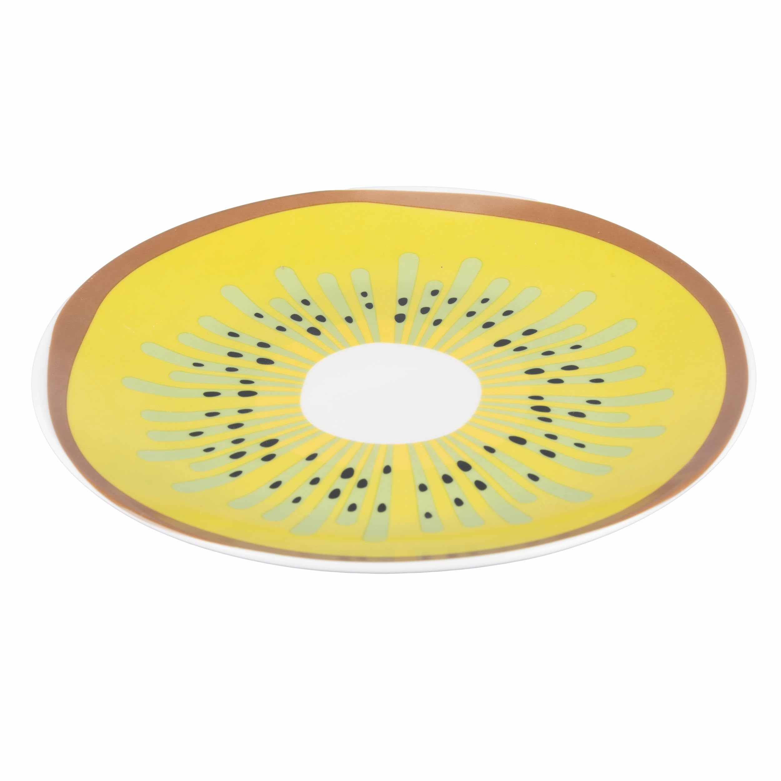Villa d'Este Home Tivoli 1996 Fruit Life - Juego de 6 platos de postre de porcelana