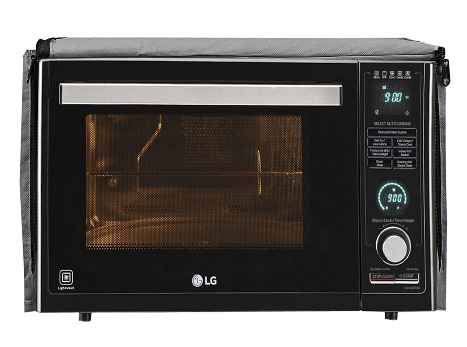 Protect Your Microwave with Premium PVC Cover -3