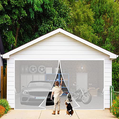 Moustiquaire porte fenetre magnetique 70x230 cm blanc avec fermeture automatique