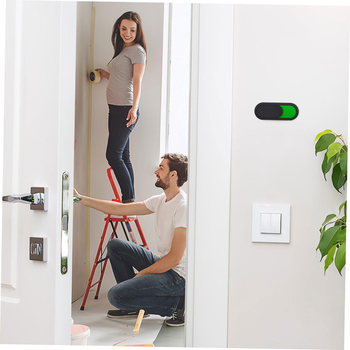 NUOBESTY 40piezas Letrero Deslizante De Privacidad Para Puertas Indicador Ocupado Para Baños Salas De Conferencias Instalación y