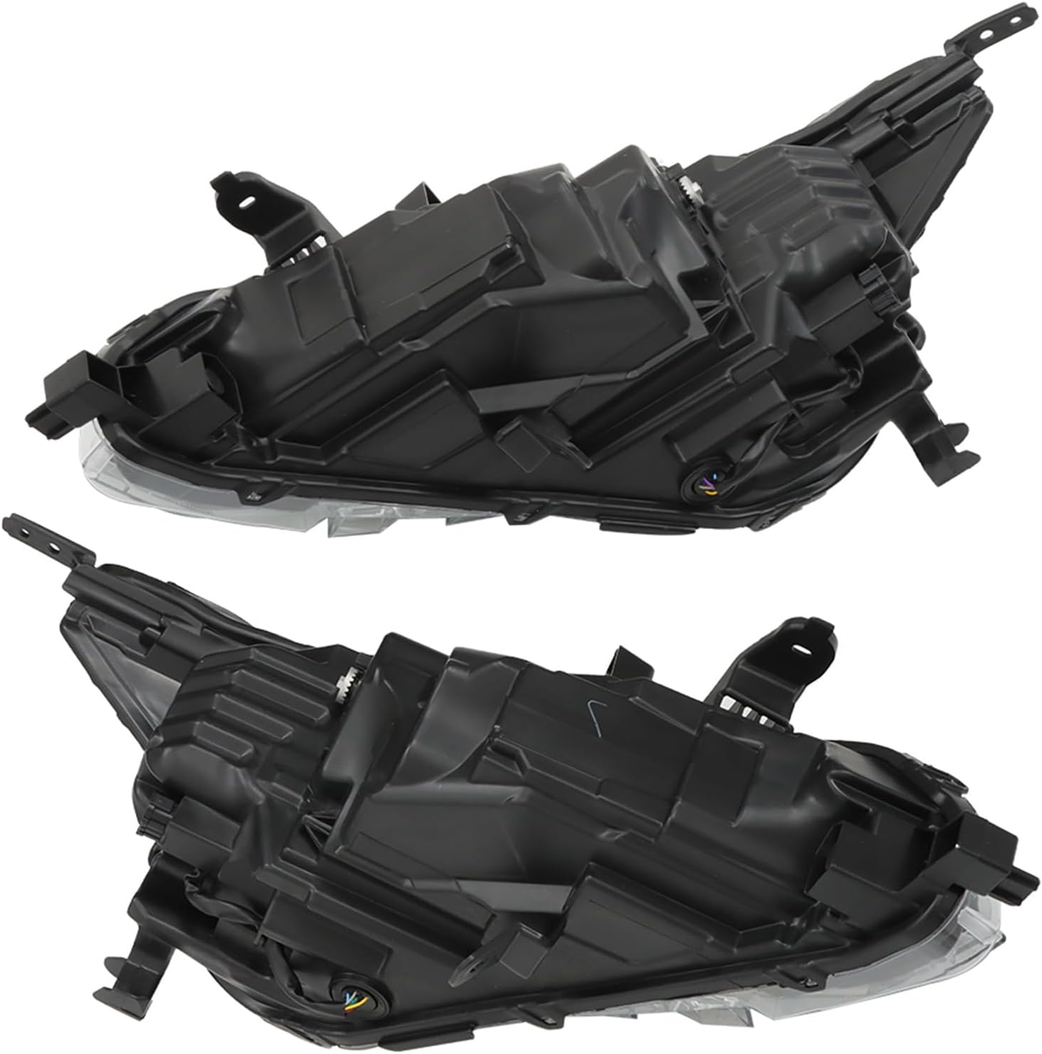 Headlight Assembly Black Headlights Set Replacement for Altima 2023 2024 Driver and Passenger Side