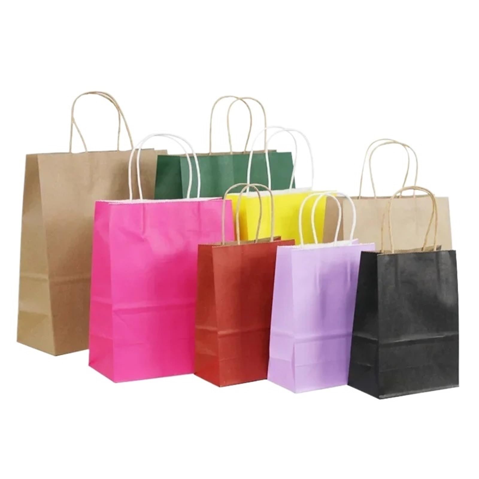 Sac Kraft 10/30/50 mini petits sacs en papier kraft