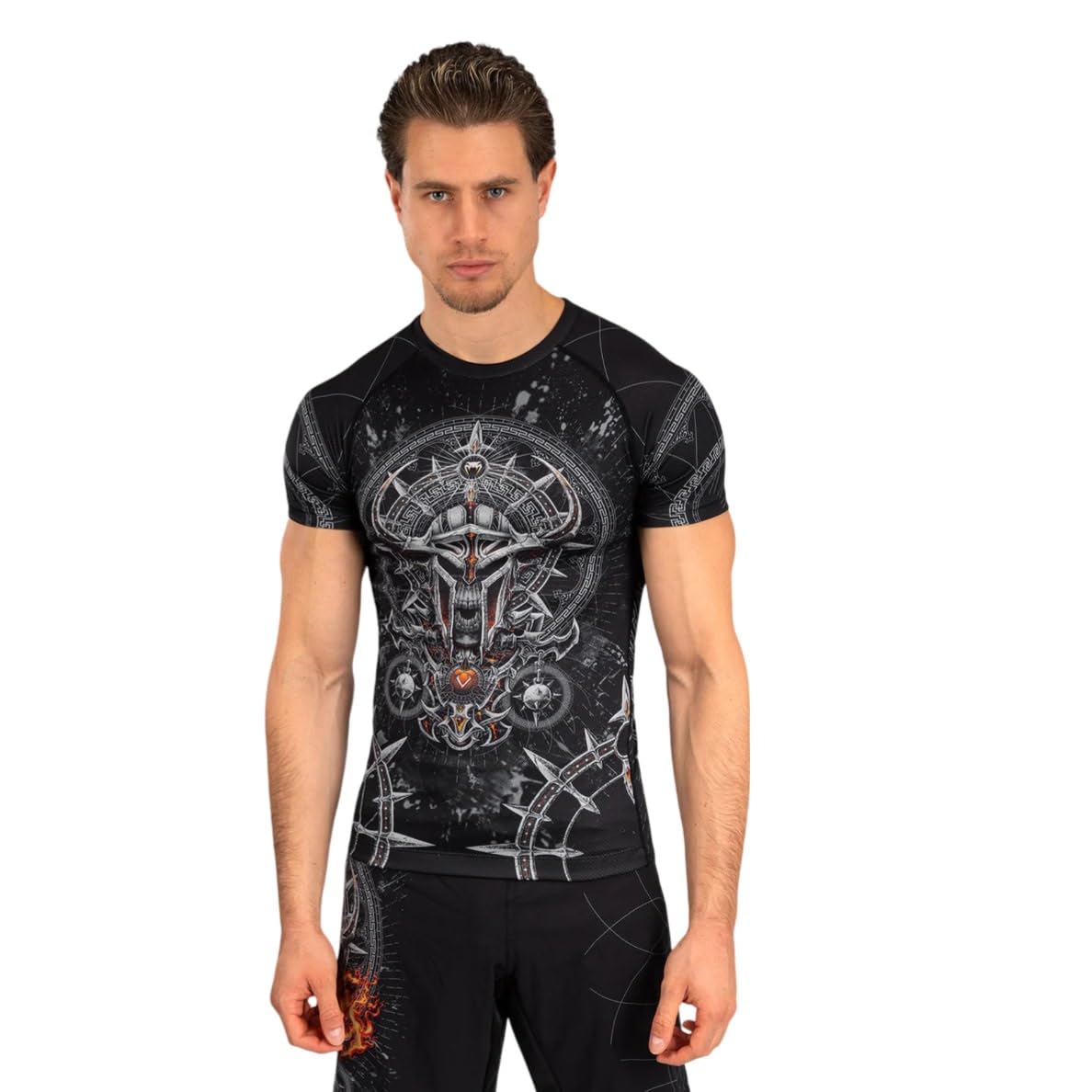 Venum Herren Gladiator 5.0 Men's Short Sleeve Rashguard Kurzärmeliger Rashguard